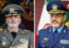 Autoridades iraníes confirma la muerte del jefe del Estado Mayor y el ministro de Defensa