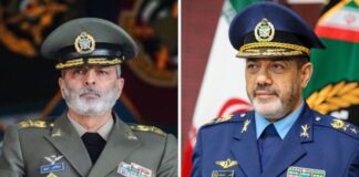 Autoridades iraníes confirma la muerte del jefe del Estado Mayor y el ministro de Defensa