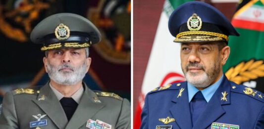 Autoridades iraníes confirma la muerte del jefe del Estado Mayor y el ministro de Defensa