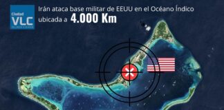 Irán atacó Atolón Diego García