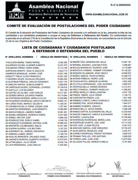 Asamblea Nacional