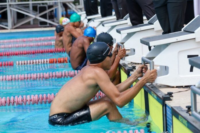 FANB conquista la natación en los Juegos Interacademias Militares