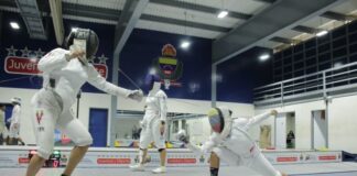Campeonato infantil de esgrima