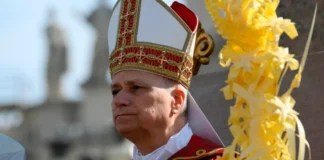 Papa León XIV llama a la paz durante la misa de Domingo de Ramos