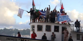 Arriba a Cuba la Flotilla "Nuestra América" con ayuda humanitaria