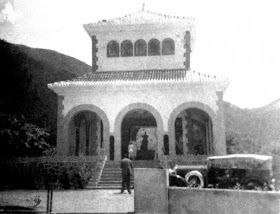 Vista de la antigua glorieta (1930). Foto extraída del sitio Maracay ForeverPágina: urbenaragua.blogspot.com