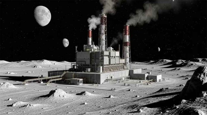 Planta Nuclear en la Luna Planta Nuclear en la Luna