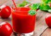 El jugo de tomate