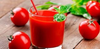 El jugo de tomate