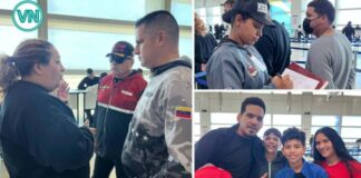 Regresan 168 venezolanos al país a través de la Gran Misión Vuelta a la Patria