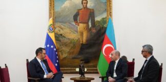 Venezuela y Azerbaiyán revisan agenda bilateral