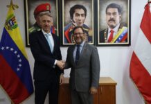 Venezuela y Austria revisan agenda de cooperación económica