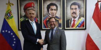 Venezuela y Austria revisan agenda de cooperación económica