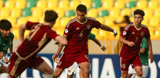 Venezuela debuta ante Bolivia en el Sudamericano de fútbol sub-17