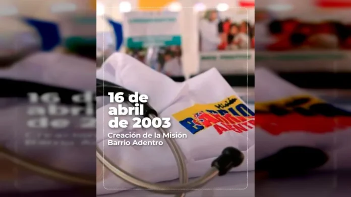 Canciller Yván Gil celebró el aniversario número 23 de la Misión Barrio Adentro