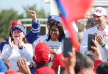 Presidenta (E) ratifica llamado a marchar juntos por una República libre de bloqueo