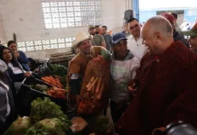 Diosdado Cabello resaltó el trabajo del sector campesino