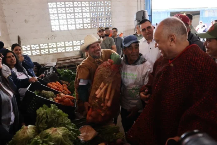 Diosdado Cabello resaltó el trabajo del sector campesino