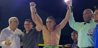 Alexander Jiménez es coronado campeón mundial juvenil de peso pluma del CMB