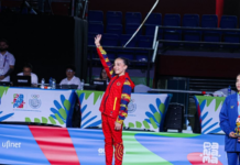 Gimnasta Mía Garcés se colgó el oro en los Suramericanos de la Juventud 2026