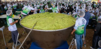 México rompe récord Guinness tras preparar el guacamole más grande del mundo