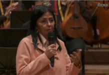 Delcy Rodríguez FMI