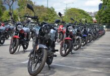 Inparques incorpora 150 motos para la vigilancia de las áreas protegidas de Venezuela