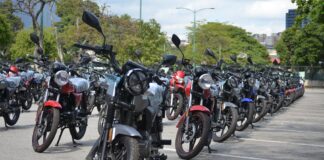 Inparques incorpora 150 motos para la vigilancia de las áreas protegidas de Venezuela