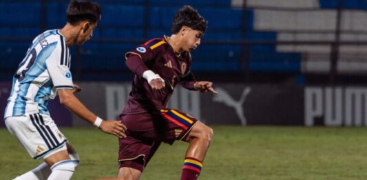 La Selección Vinotinto sub 17 perdió ante Argentina en el suramericano