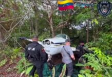 Destruyen aeronave del narcotráfico oculta en la selva apureña