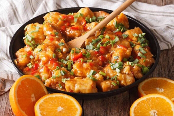 pollo a la naranja