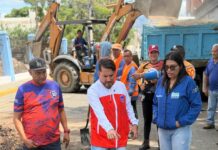 Castañeda liderizo jornada de inspección en Guacara