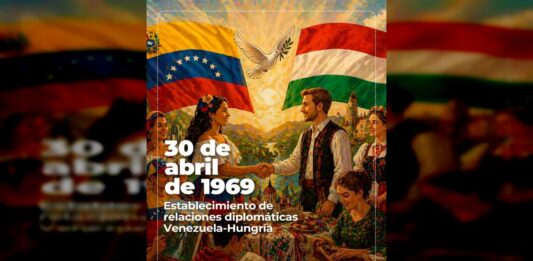 Venezuela y Hungría celebran 57 años de relaciones diplomáticas
