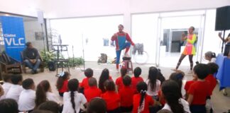 El circo formó parte del Ágora del Libro 2026