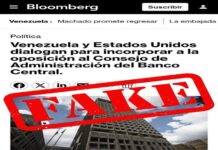 Gobierno de Venezuela desmiente