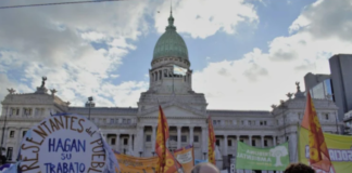 Argentina: Protestas contra la reforma de la Ley de Glaciares