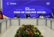 Instalan el V Foro de Diálogo Social en la ciudad de Caracas