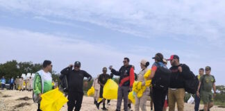 Jornada de limpieza en Isla Larga