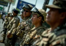 militares del Ejército peruano