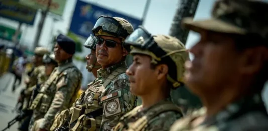 militares del Ejército peruano