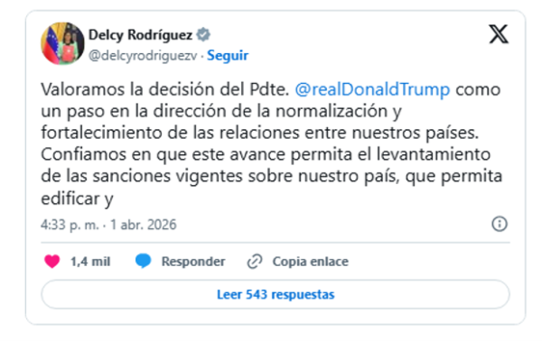 presidenta delcy