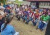 Alcaldesa Dina Castillo acompañó asamblea popular en Los Naranjos