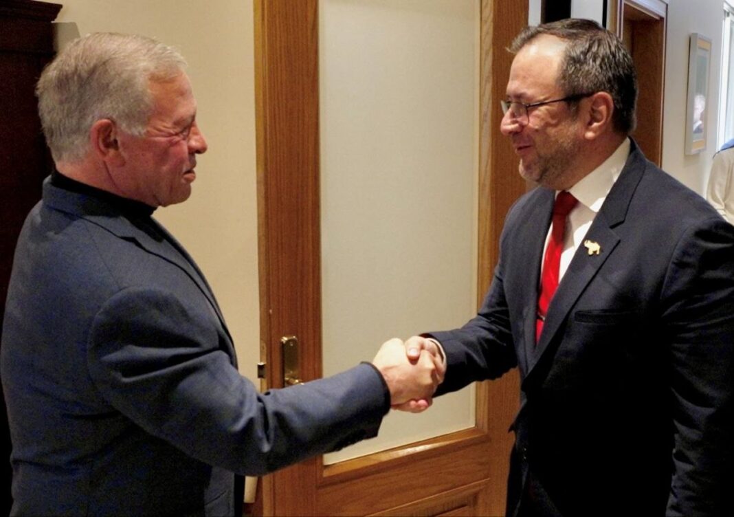 Canciller Yván Gil se reunió con el Rey Abdullah II de Jordania Canciller Yván Gil se reunió con el Rey Abdullah II de Jordania