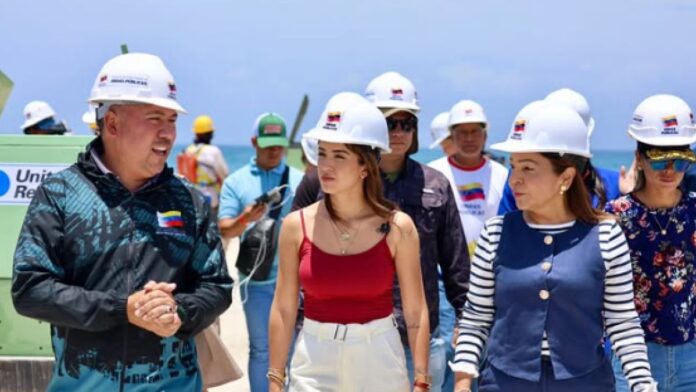 Reportan un 40% de avance en las obras del Muelle Turístico de Pampatar Reportan un 40% de avance en las obras del Muelle Turístico de Pampatar