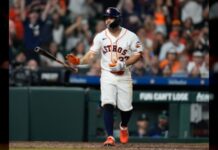 José Altuve en la lista de lesionados por los Astros de Houston por 10 días