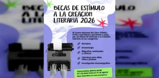 El Centro Nacional del Libro (CENAL) convocó a escritoras y escritores venezolanos o extranjeros residenciados en el país a optar por sus Becas de Estímulo a la Creación Literaria 2026