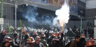 El líder sindical boliviano
