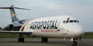 Aeropostal Vuelos Valencia-Porlamar