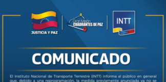 INTT reprograma restricción vial en la autopista hacia Campo Carabobo