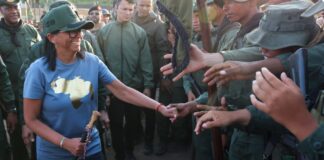 Delcy Rodríguez - Fuerte Terepaima